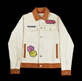 MACROBLANK - Corduroy Denim Jacket (Size L)