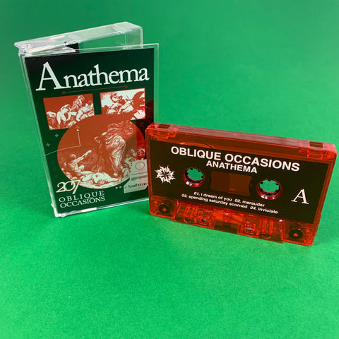 Oblique Occasions - Anathema - Cassette [2ND RUN]